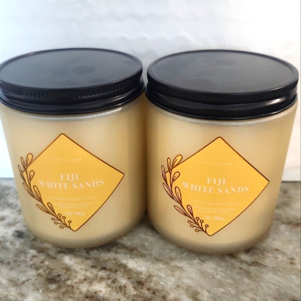 Bath and Body Works Single Wick Fiji White Sands Candle